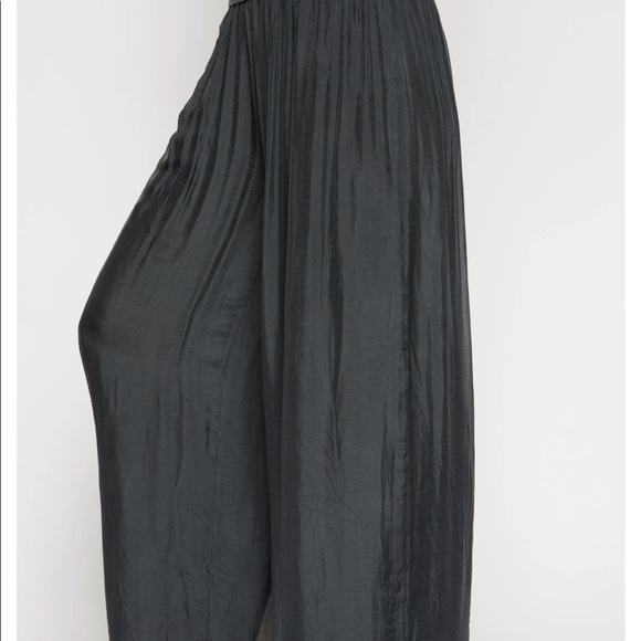 ITALIAN SILK PALAZZO PANTS—-TIE DYE—-ONE SIZE - Picture 2 of 7